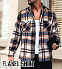 Flanel shirt w Рубашки фланель муж КРЕМ Голландия, кг